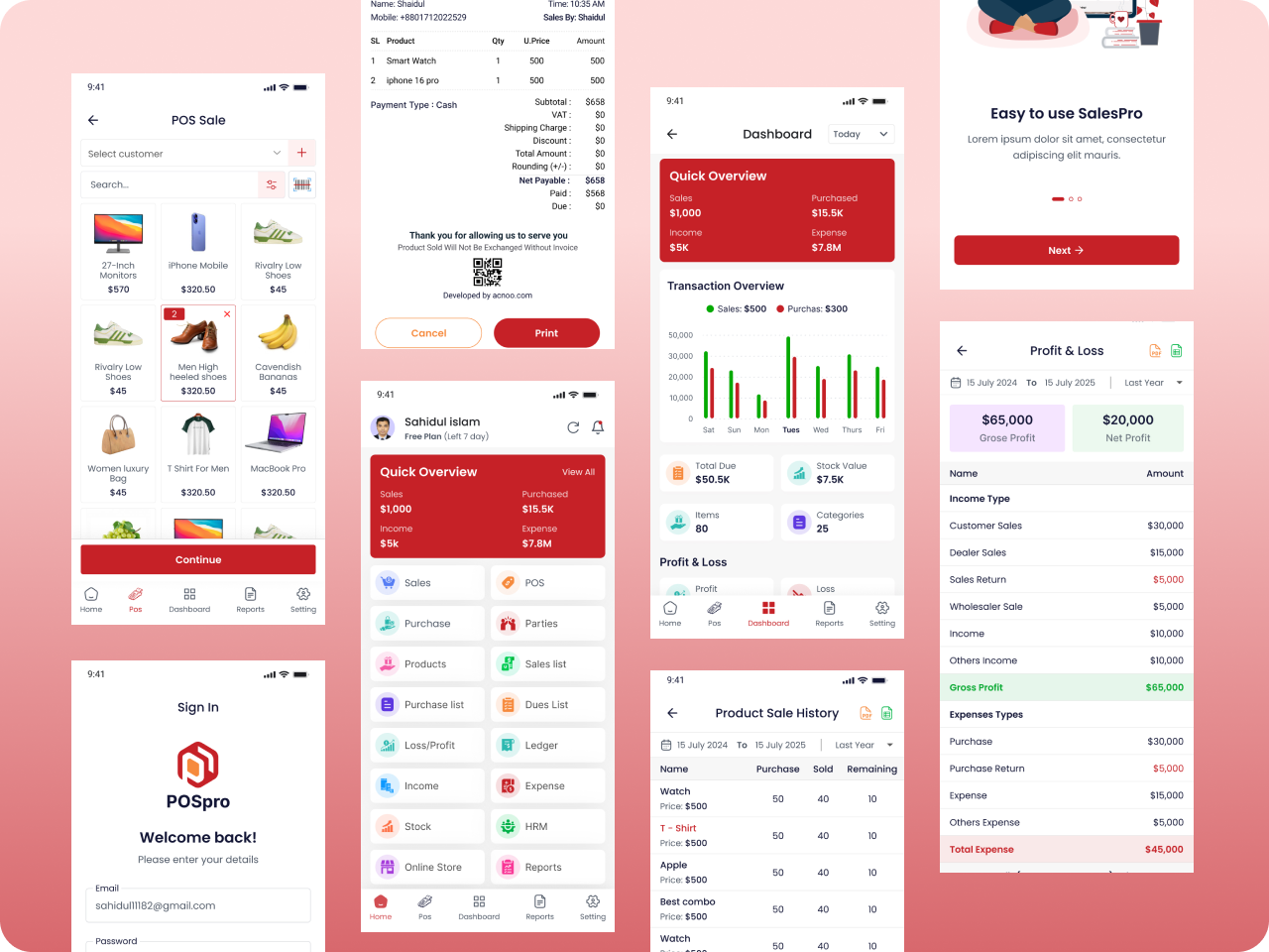 POS Pro - Advanced POS & Inventory Management System SaaS